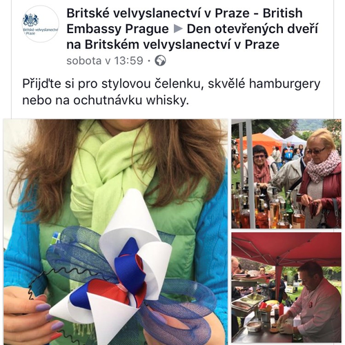 Den otevřených dveří na Britské ambasádě